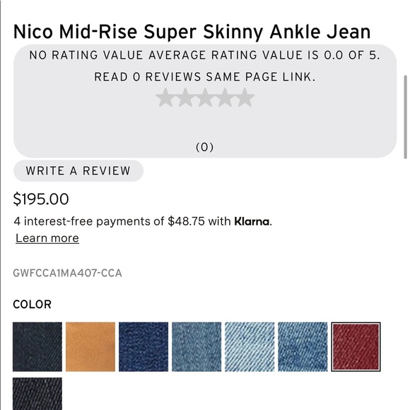 HUDSON Nico Mid-Rise Super Skinny Ankle Jean - Picture 6 of 6